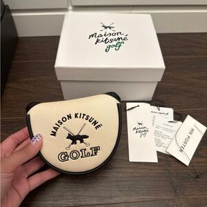 MAISON KITSUNÉ GOLF - Putter Cover (Mallet)